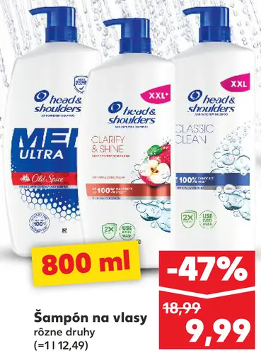 Head & Shoulders šampón na vlasy