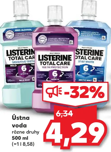 Listerine ústna voda
