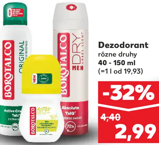 Borotalco dezodorant