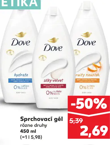 Dove Sprchovací gél