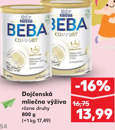 Beba Expert dojčenská mliečna výživa