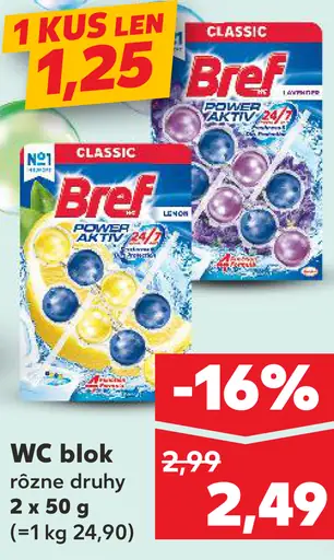 Bref WC blok