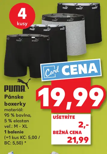 Puma pánske boxerky