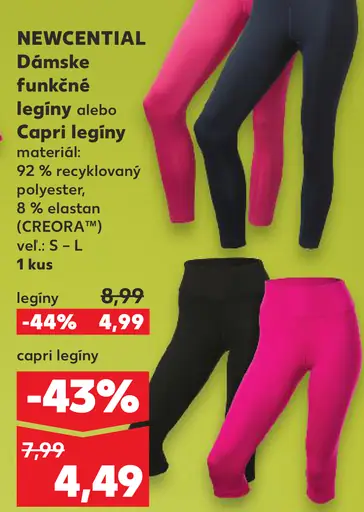 Newcential Dámske funkčné legíny