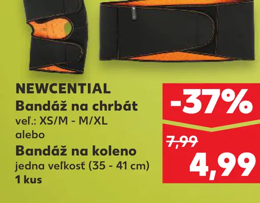 NEWCENTIAL Bandáž na chrbát
