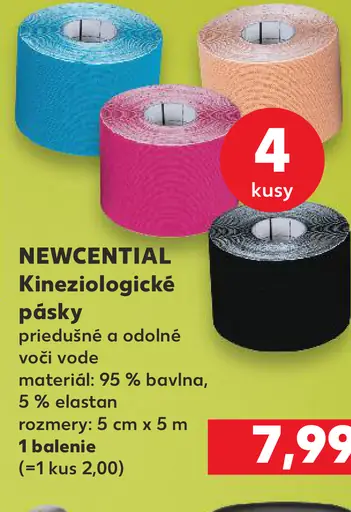 NEWCENTIAL Kinezio logické pásky
