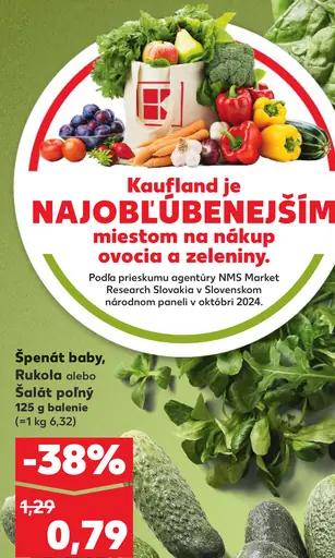 Špenát baby, Rukola alebo Šalát poľný