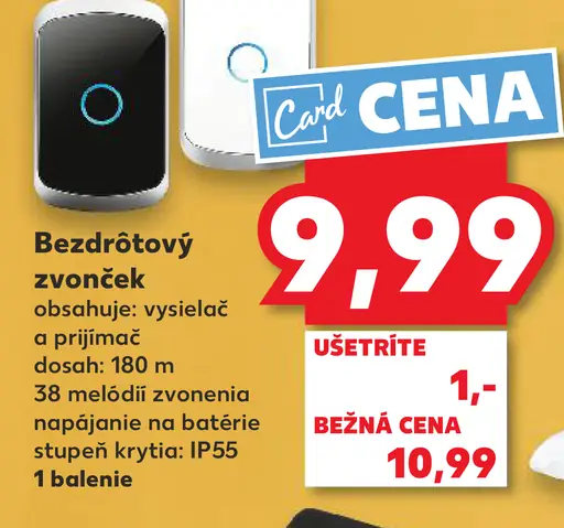 Weinberger Bezdrôtový zvonček