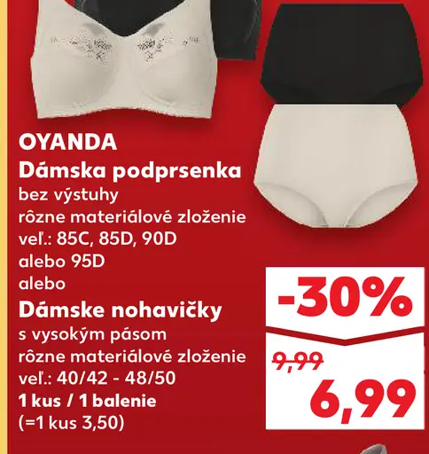 Oyanda Dámska podprsenka
