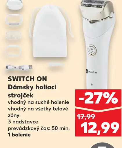 Switch On Dámsky holiaci strojček