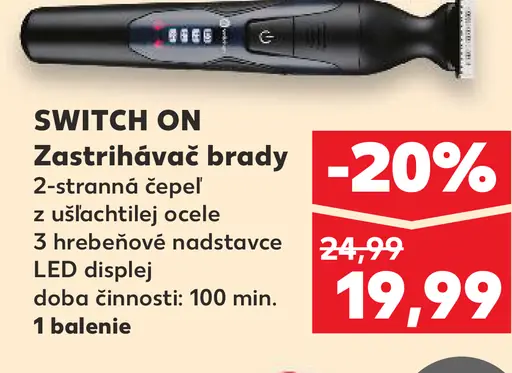 Switch On Zastrihávač brady