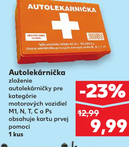 Autolekárnička