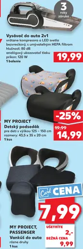 MY PROJECT Detský podsedák