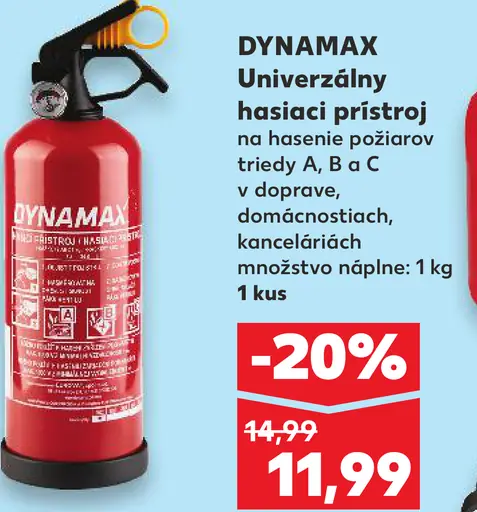 Dynamax Univerzálny hasiac prístroj