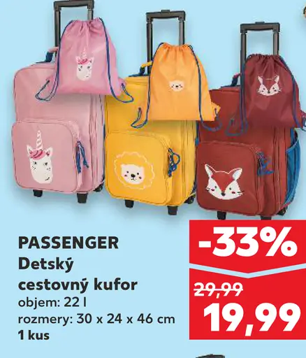 Passenger Detský cestovný kufor