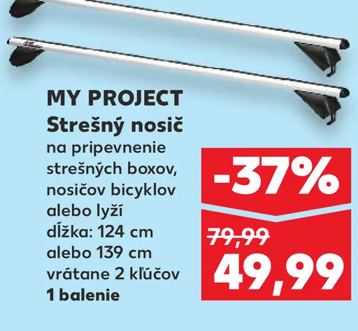 MY PROJECT Strešný nosič