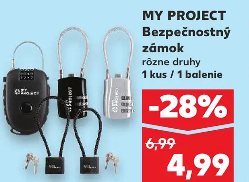 MY PROJECT Bezpečnostný zámok