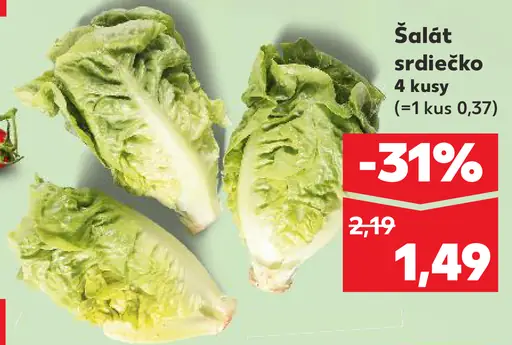 Šalát srdiečko