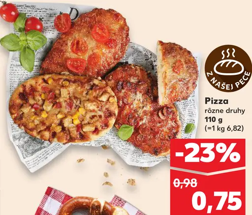 Pizza rôzne druhy