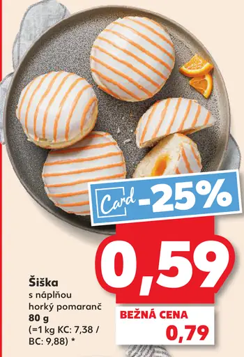 Šiška s náplňou pomarač