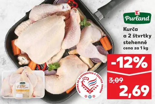 Purland Kurča a 2 štvrťky stehenné