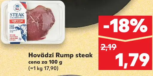 Hovädzí Rump Steak