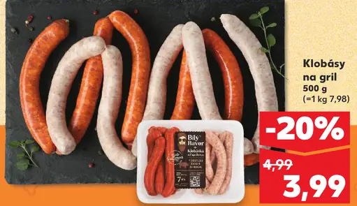 Klobásy na gril