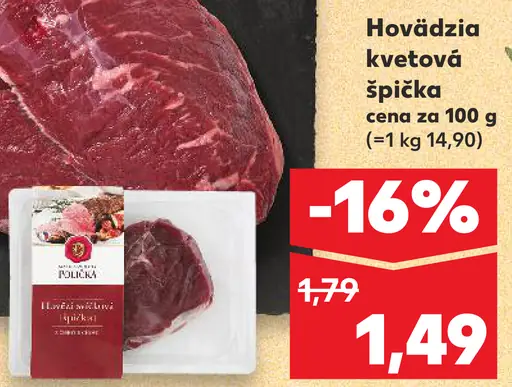 Poltino Hovädzia kvetová špička