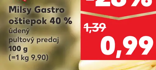 Milsy Gastro oštiepok údený