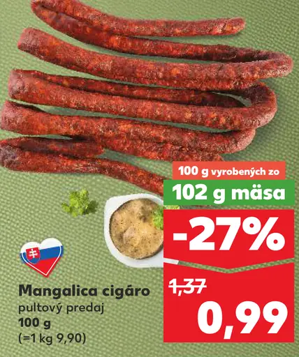 Mangalica cigáro