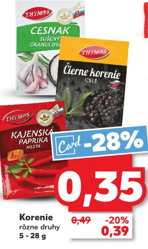 Thymos Korenie