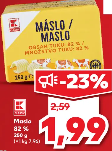 K-Classic Maslo 82 %