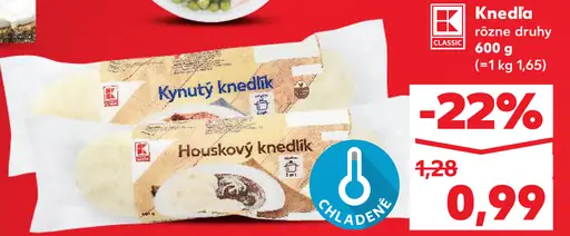 K Classic knedľa