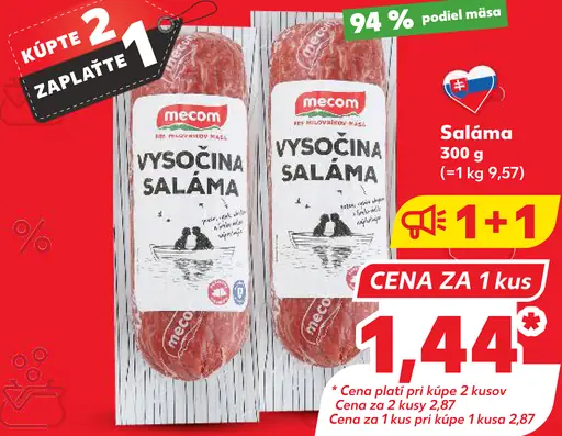Mecom Vysočina saláma
