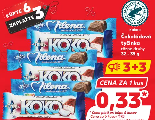 Orion Čokoládová tyčinka