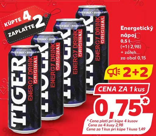 Tiger Energetický nápoj