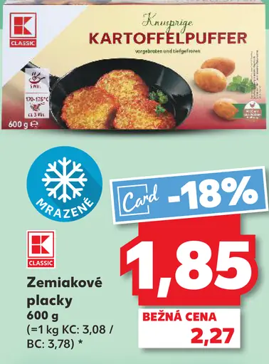 K-Classic Zemiakové placky