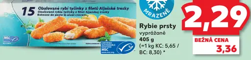 MSC Rybacie prsty vyprážané