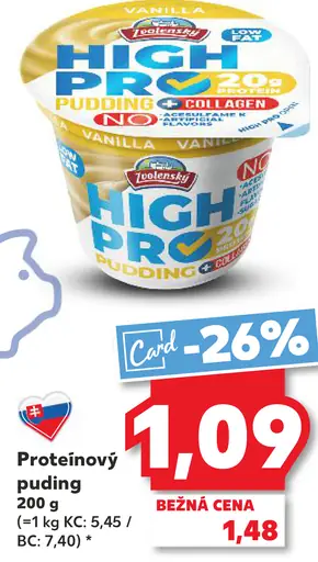 Zott Protein puding vanilková príchuť