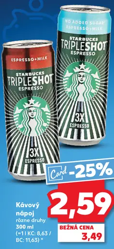 Starbucks Tripleshot Espresso