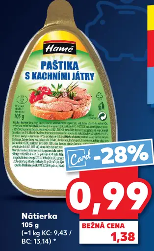 Hamé Paštika s kachnimi játry