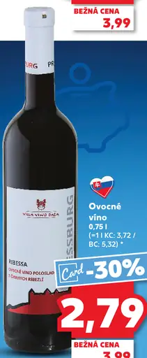 Vila Vino Rača Ovocné víno