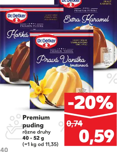 Premium puding