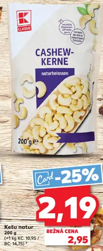 K-Classic Kešu natur