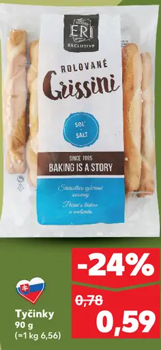 Eri Bakery Rolované Grissini