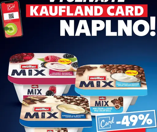 Müller Mix jogurt