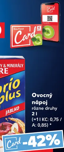 Caprio ovocný nápoj