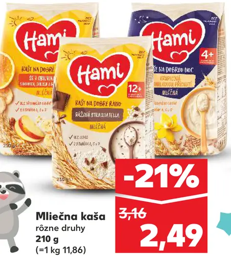 Hami Mliečna kaša