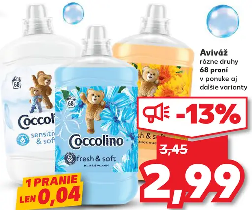 Coccolino aviváž