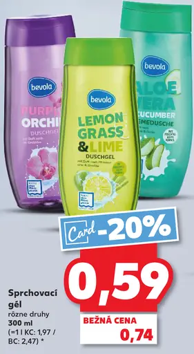 Bevola Sprchovací gél